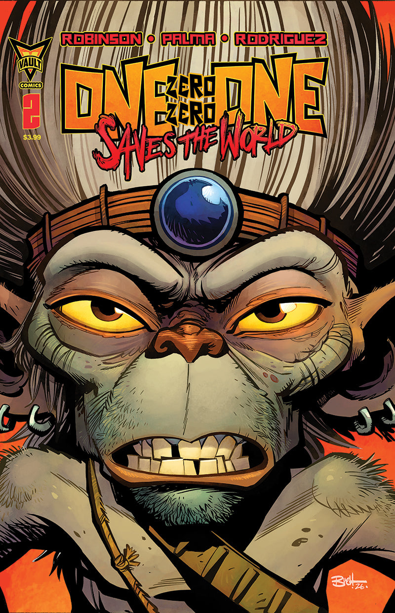 One Zero Zero One Saves the World #2 Cover A – Brett Parson