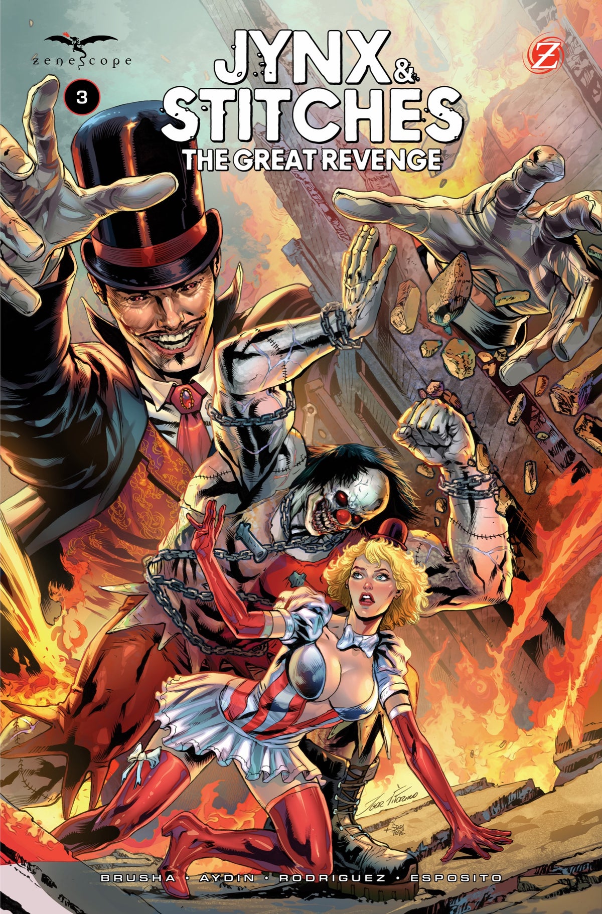 Jynx and Stitches Great Revenge #3 (of 3) Cover B – Igor Vitorino Variant