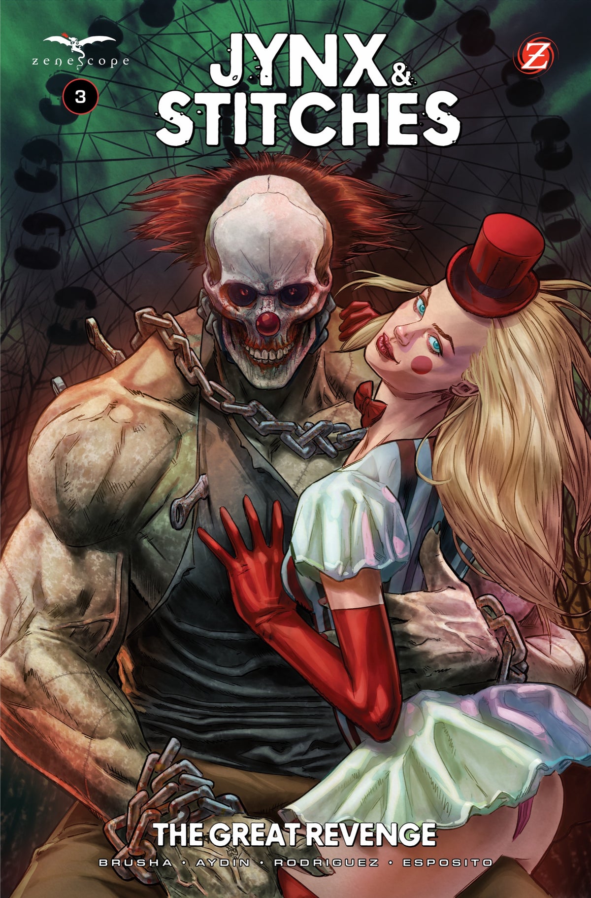 Jynx and Stitches Great Revenge #3 (of 3) Cover C – Al Barrionuevo Variant