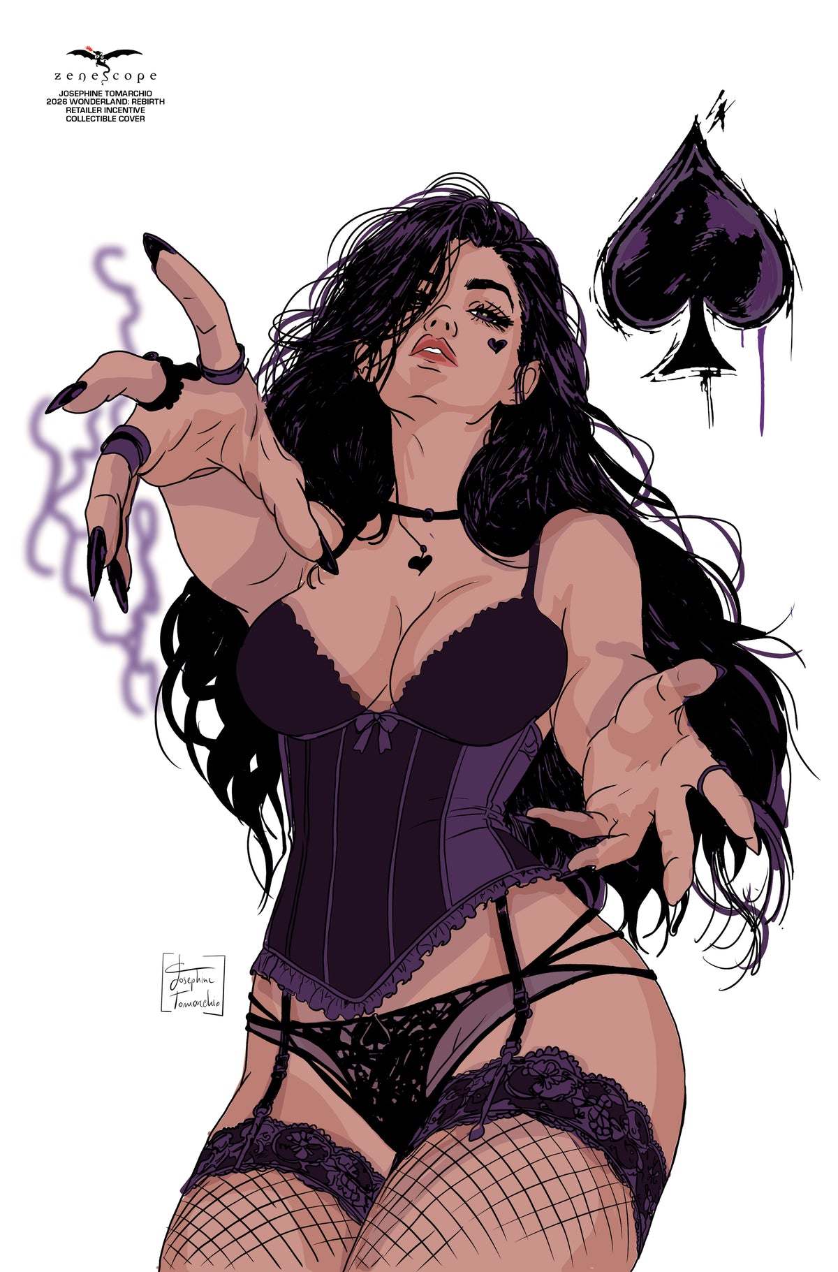Wonderland Rebirth (One Shot) Cover D – 1:20 Ratio Josephine Tomarchio Variant