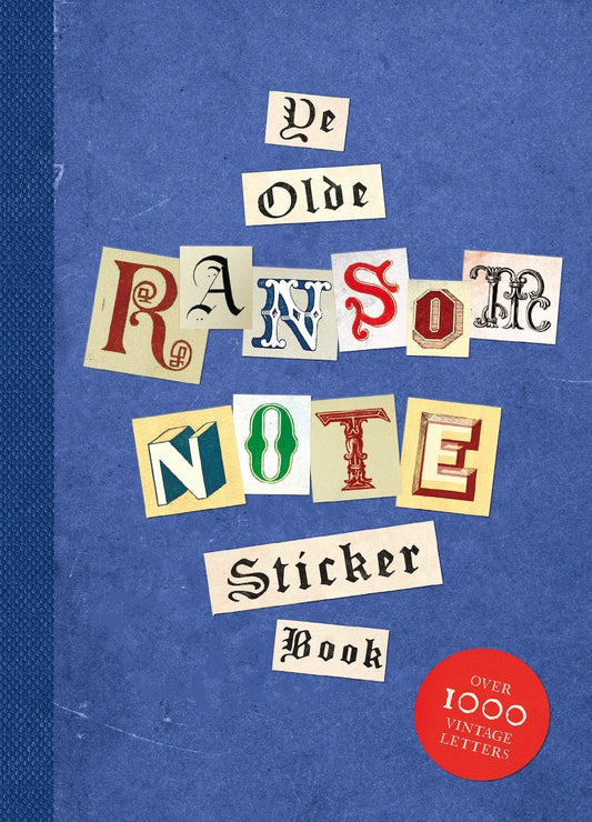 Ye Olde Ransom Note Sticker Book TP Default Title