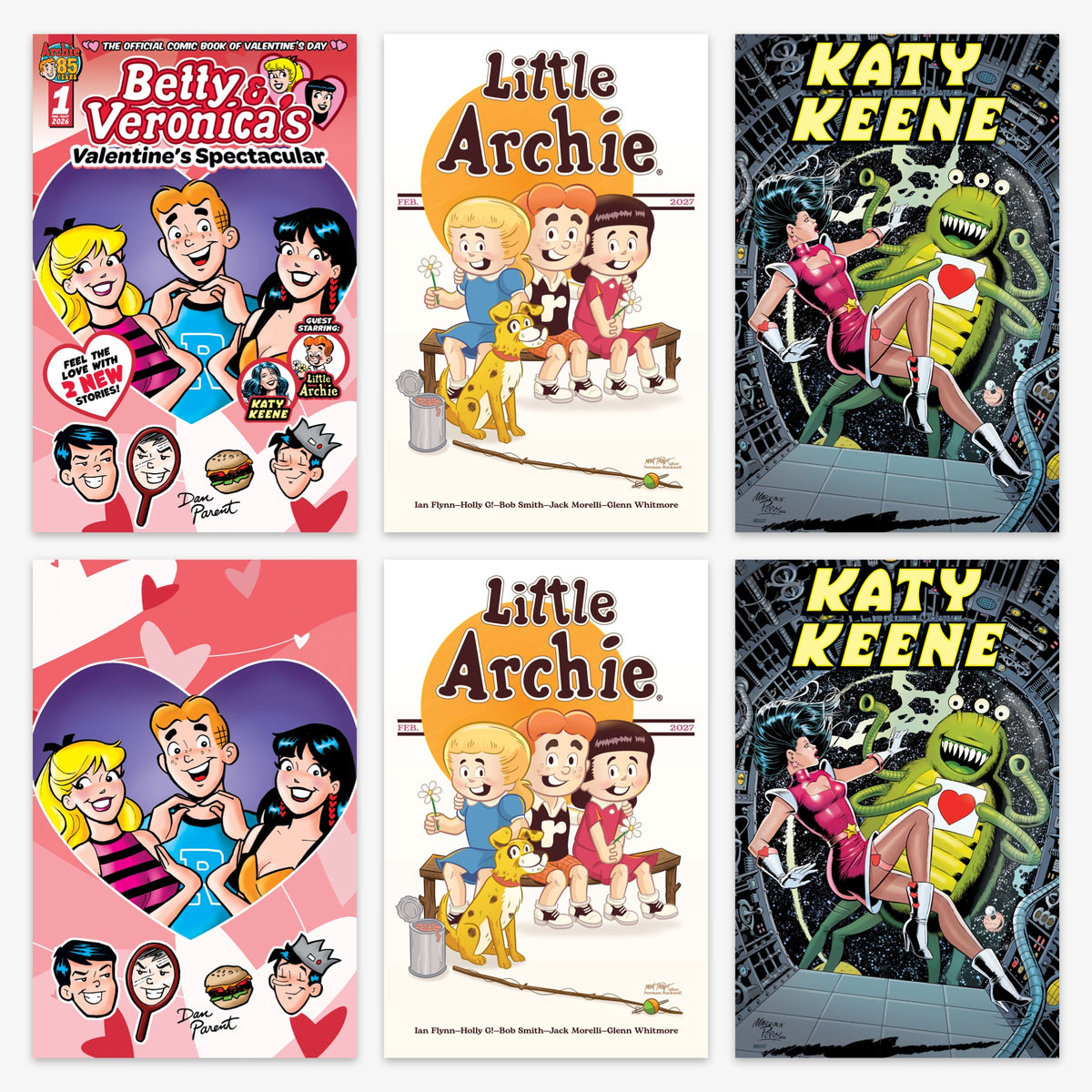 Betty and Veronicas Valentines Spectacular (One Shot) Bundle – Covers A–F