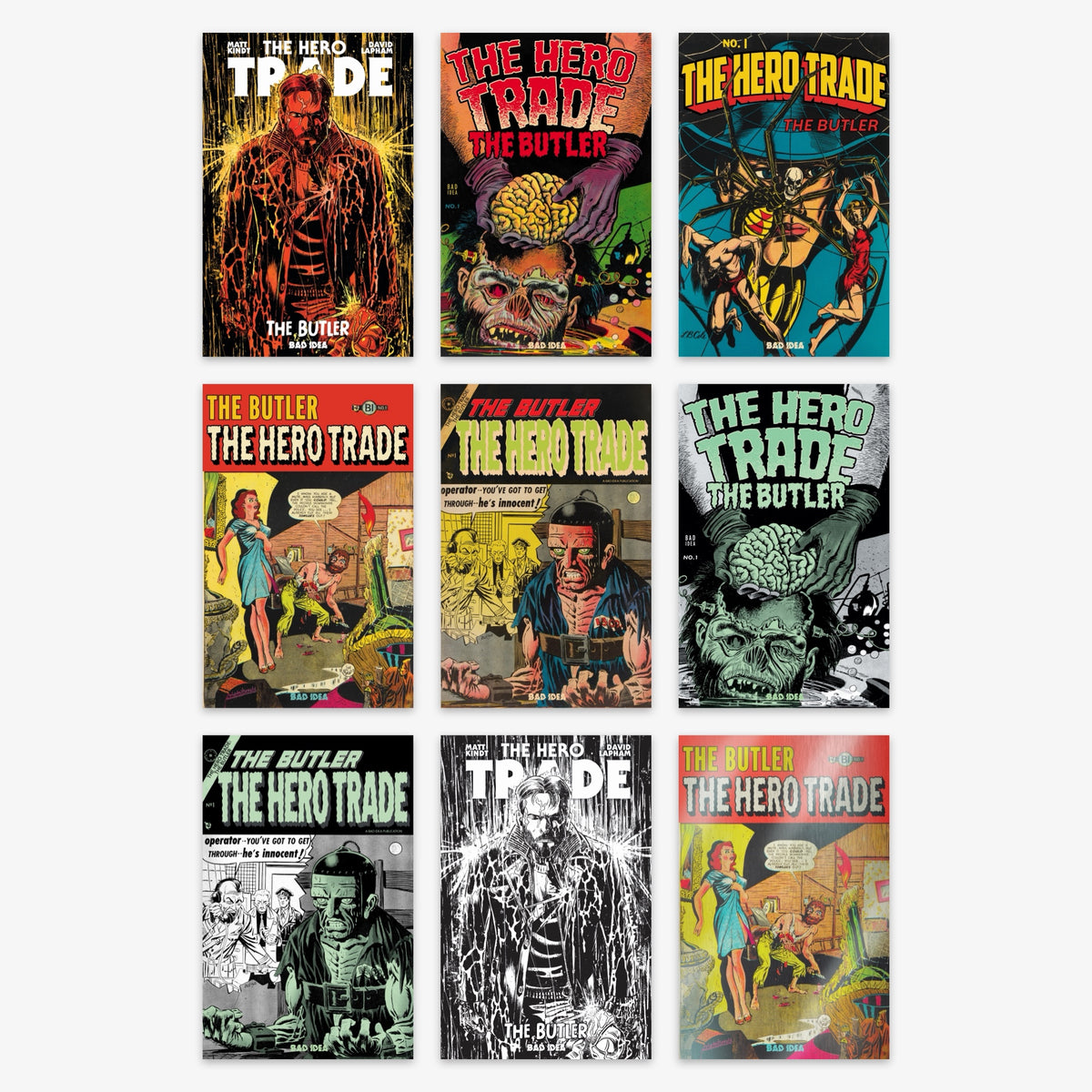 Hero Trade the Butler #1 (ONE SHOT) Bundle – Covers A–I (incl. Ratio Incentives)