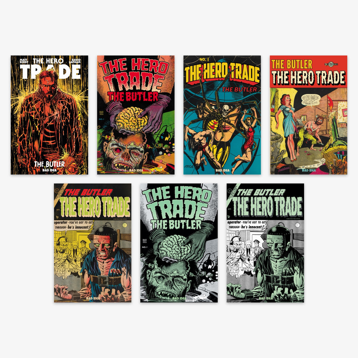 Hero Trade the Butler #1 (ONE SHOT) Bundle – Covers A–G (No Incentive)
