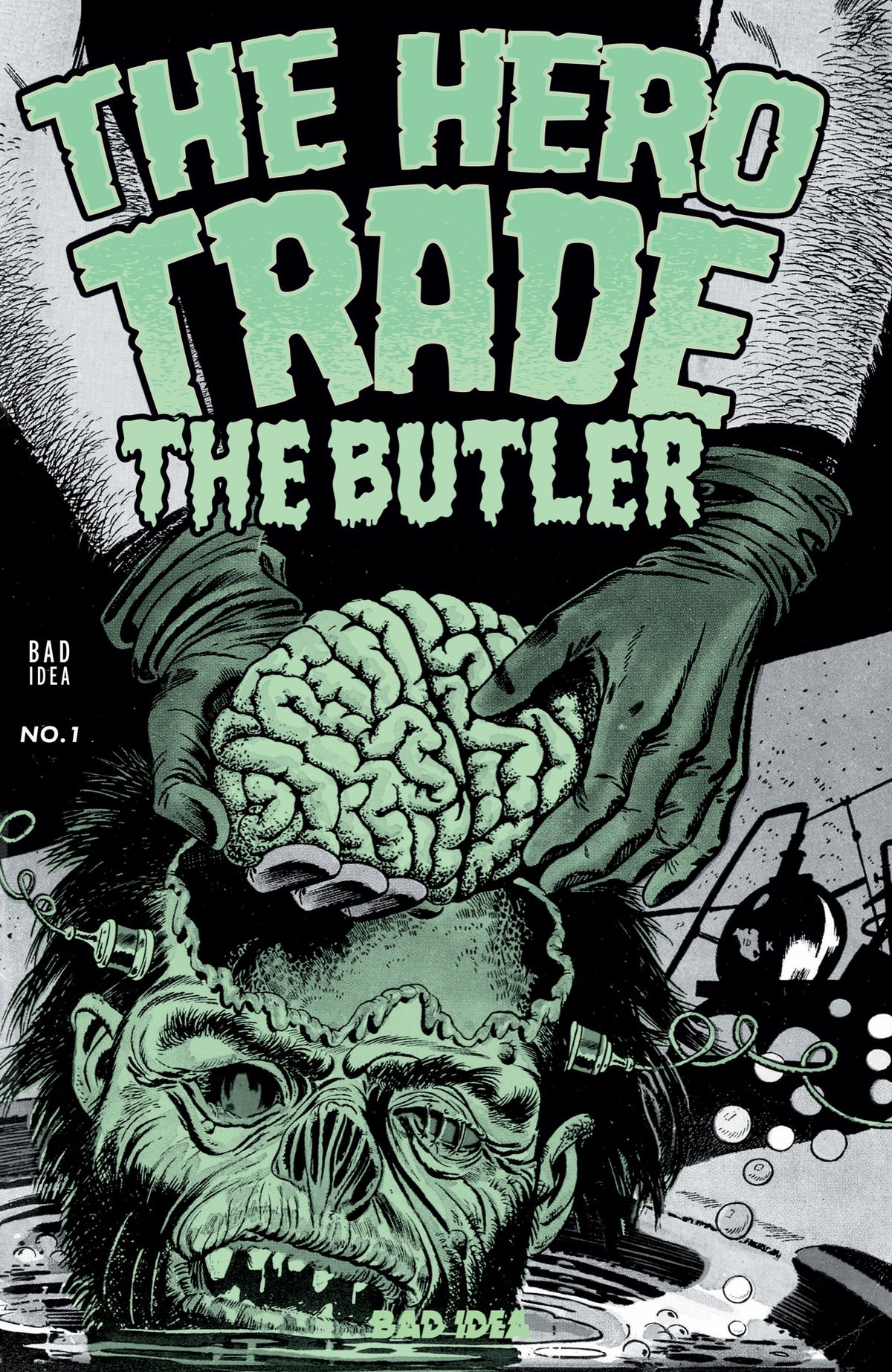 Hero Trade the Butler #1 (ONE SHOT) Cover F – Bernard Baily Glow-in-the-Dark Old
