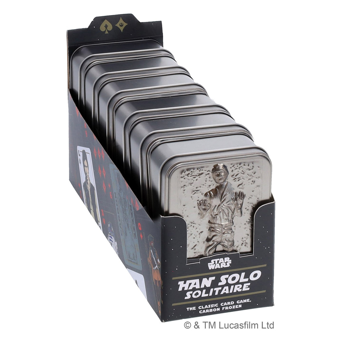 Star Wars Han Solo Solitaire Card Game Cdu of 6 Default Title