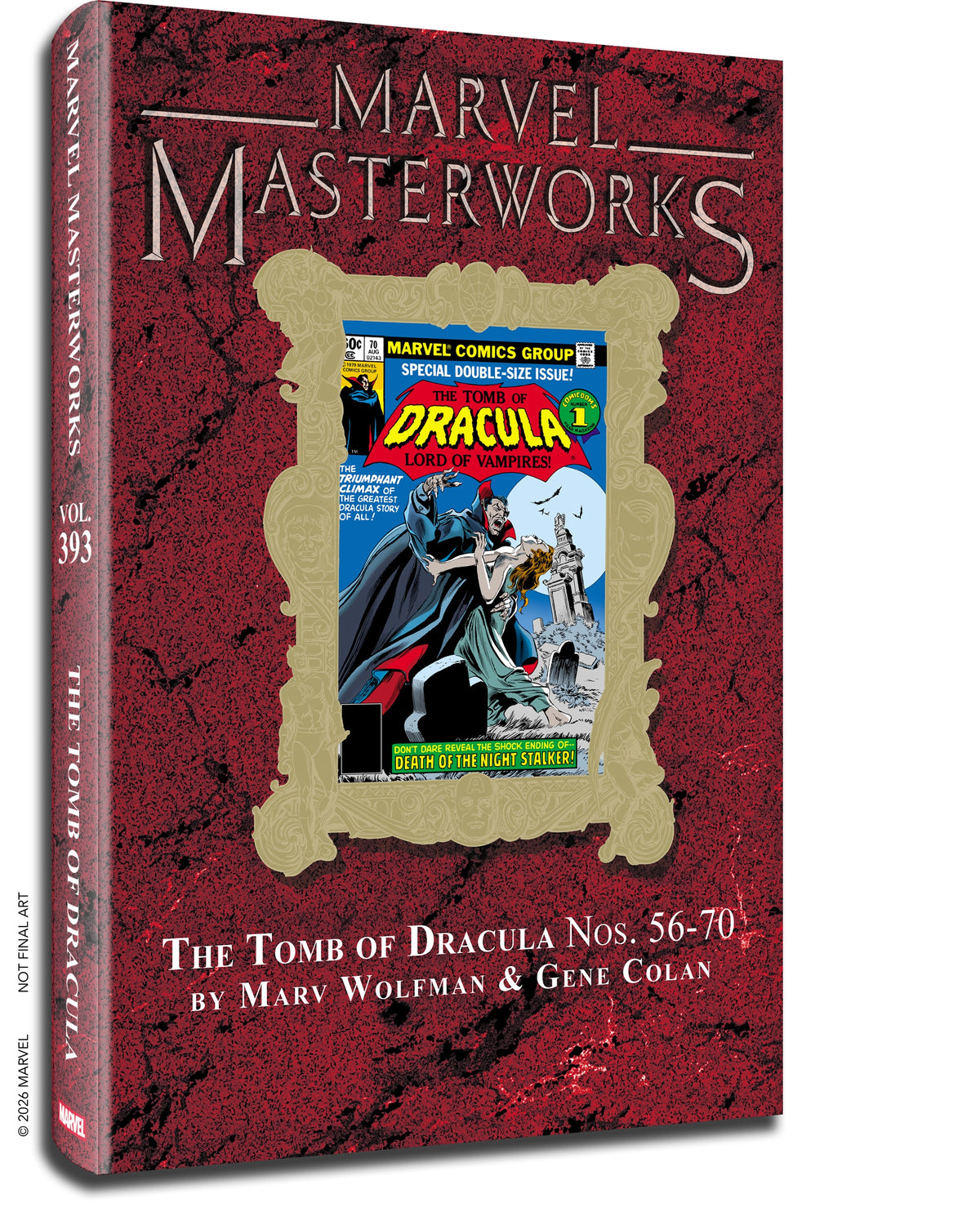 Marvel Masterworks Tomb of Dracula HC Vol 06 Gene Colan Direct Market Edition Default Title