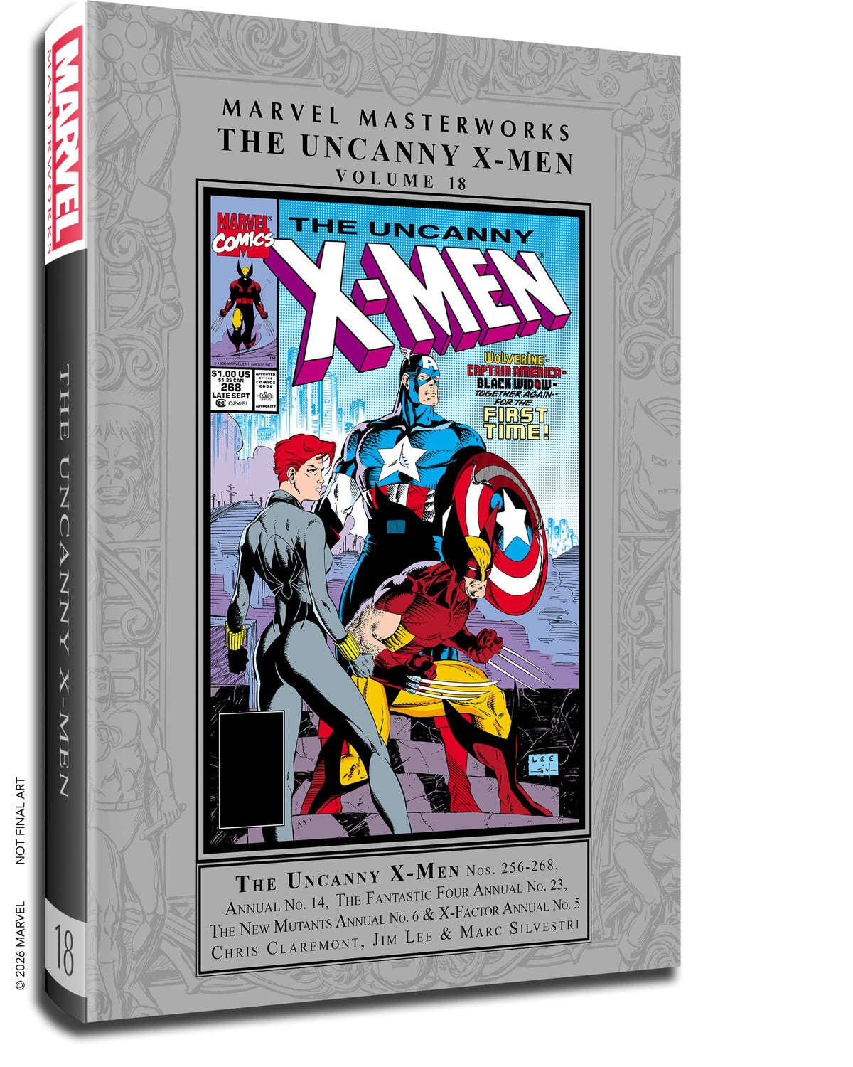 Marvel Masterworks Uncanny X-Men HC Vol 18 Jim Lee Regular Edition Default Title