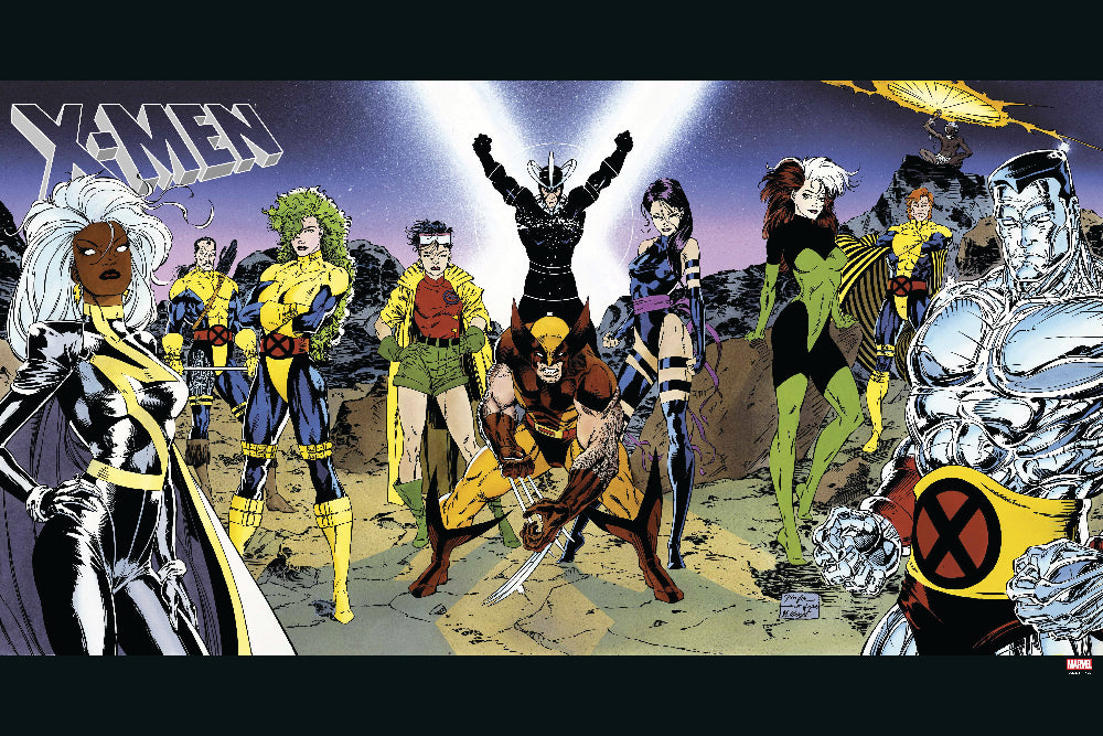 Uncanny X-Men 1990 Jim Lee Scott Williams Poster (Pack of 6) Default Title