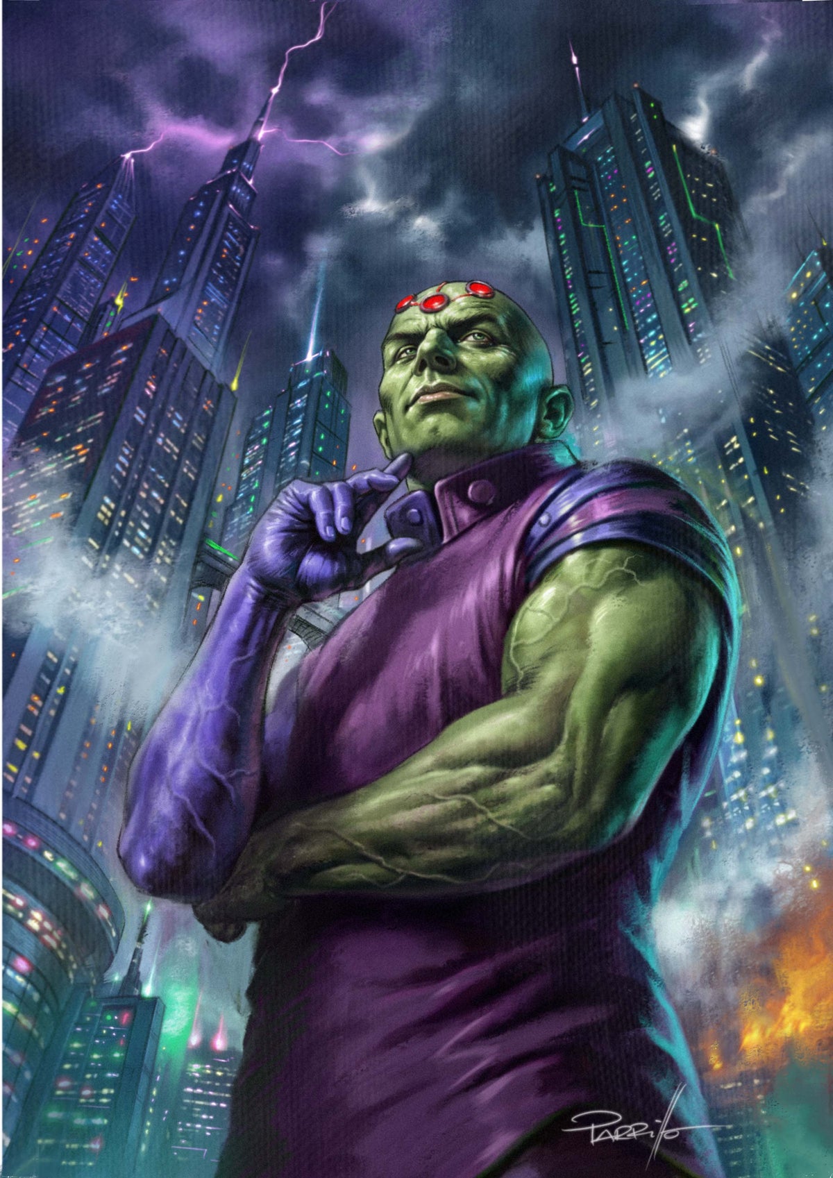 Legion of Super-Heroes #5 Cover B – Lucio Parrillo Card Stock Variant