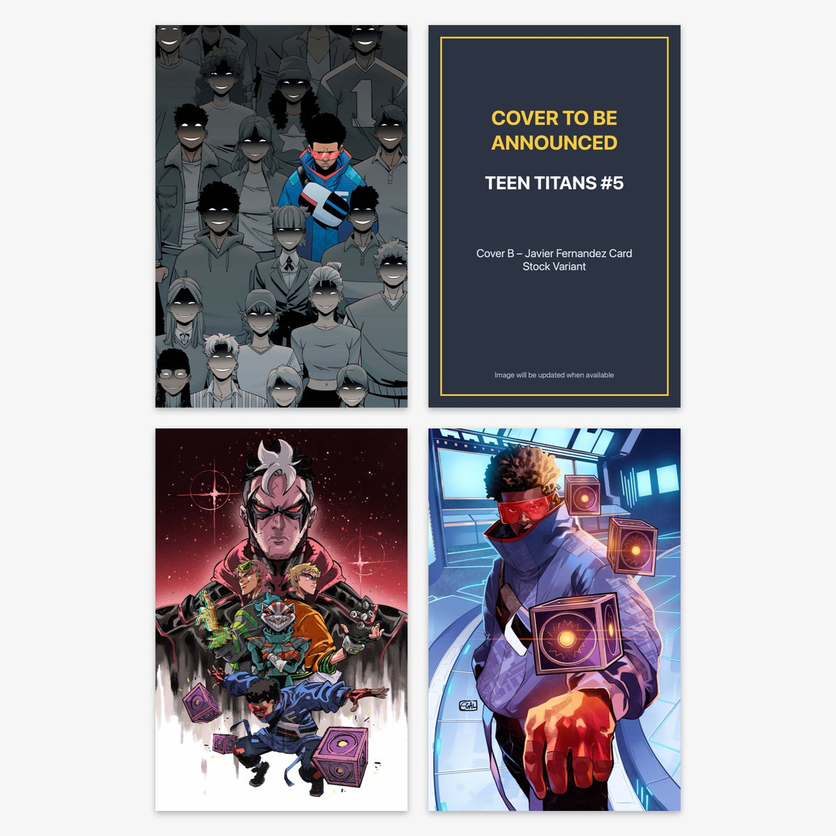 Teen Titans #5 Bundle – Covers A–D