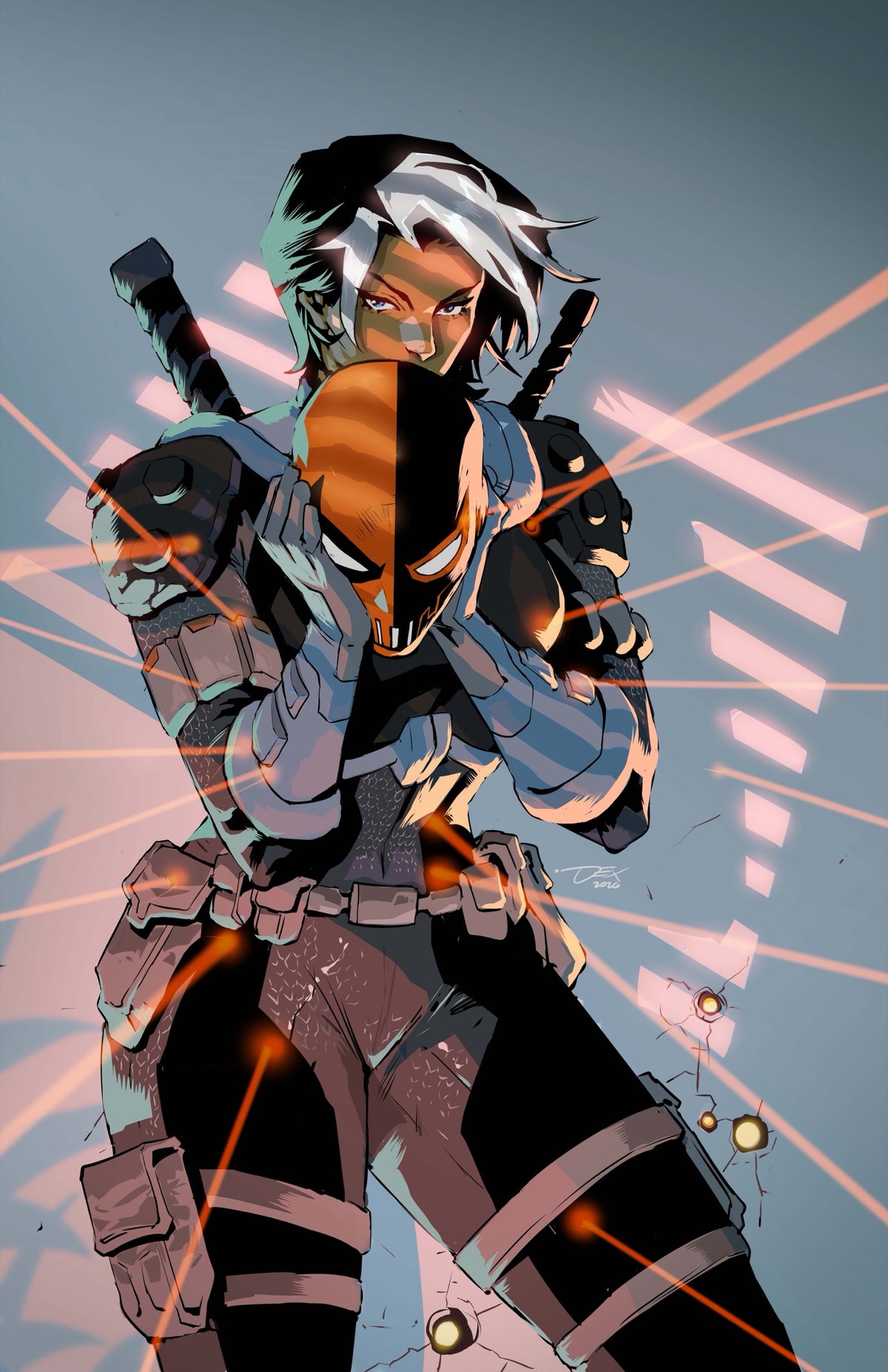 Deathstroke the Terminator #11 Cover B – Dexter Soy Card Stock Variant