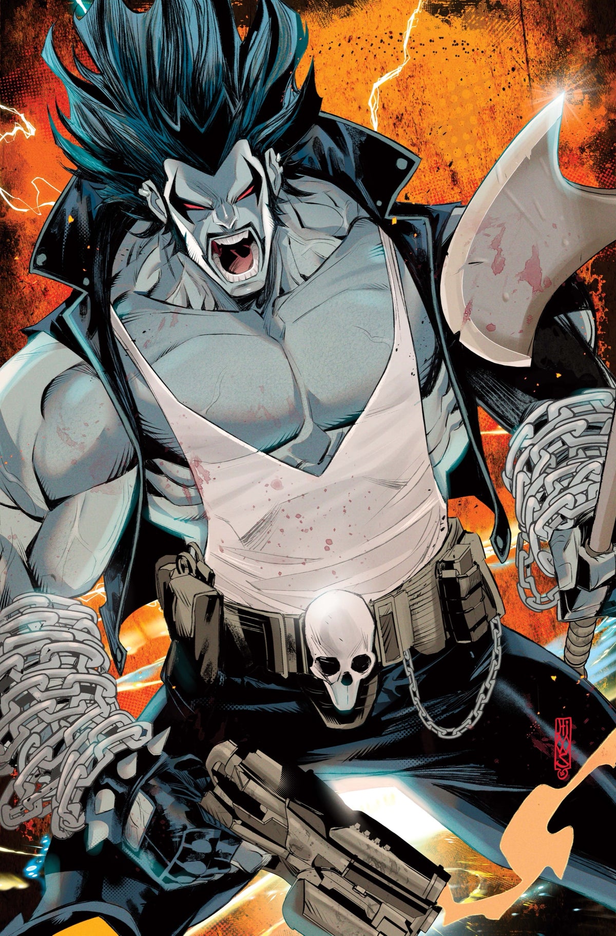 Lobo #11 Cover B – John Timms Card Stock Variant