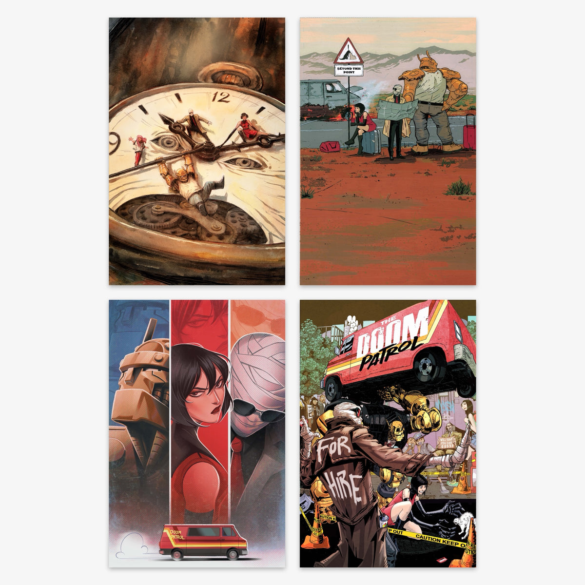 Doom Patrol #5 Bundle – Covers A–D