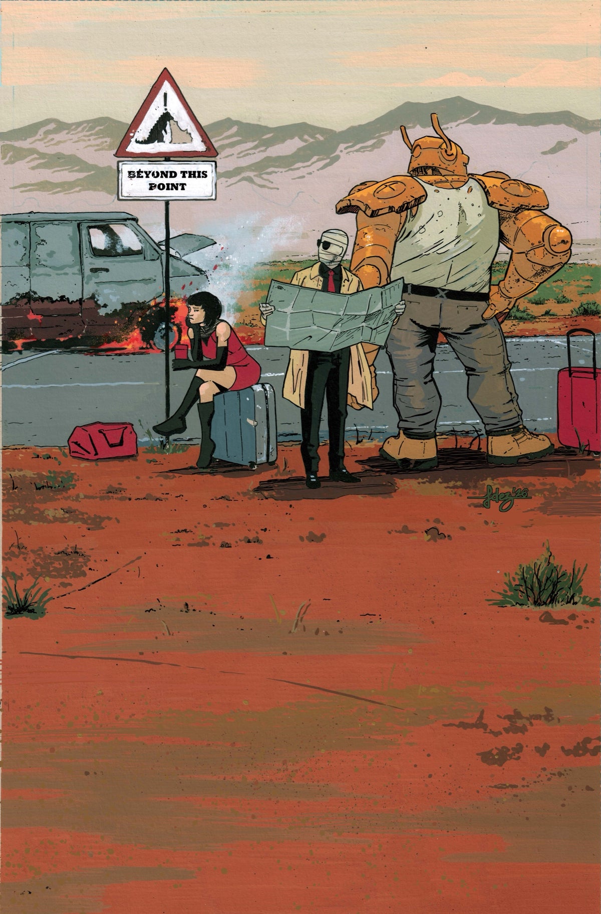 Doom Patrol #5 Cover B – Javier Fernandez Card Stock Variant