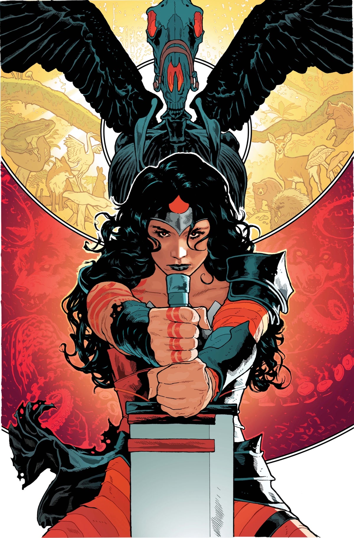 Absolute Wonder Woman #28 Cover C – Jeff Spokes Card Stock Variant