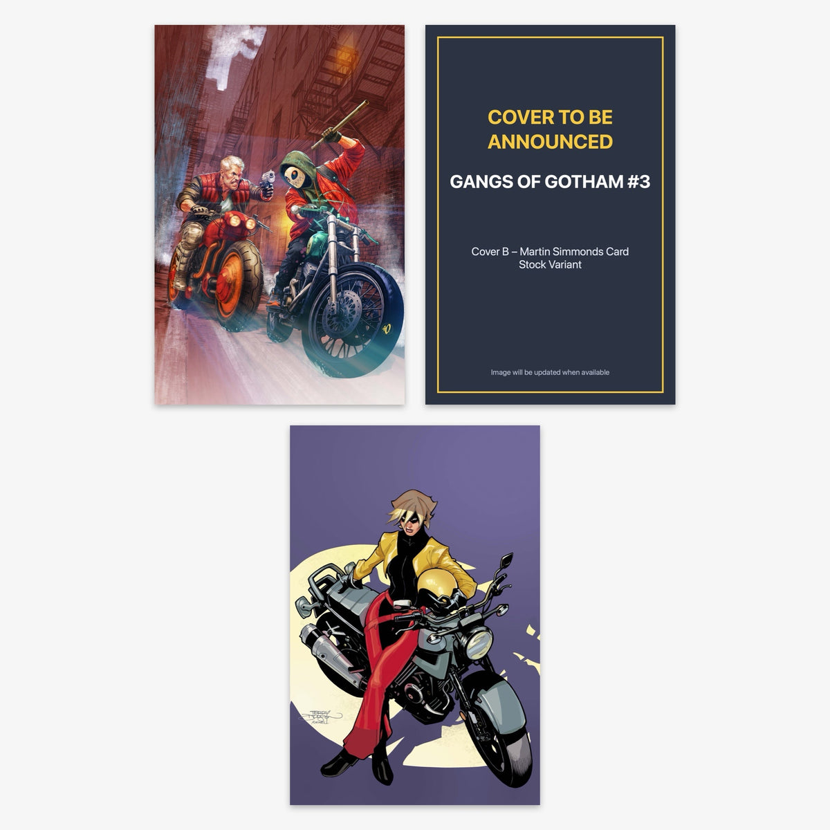 Gangs of Gotham #3 Bundle – Covers A–C