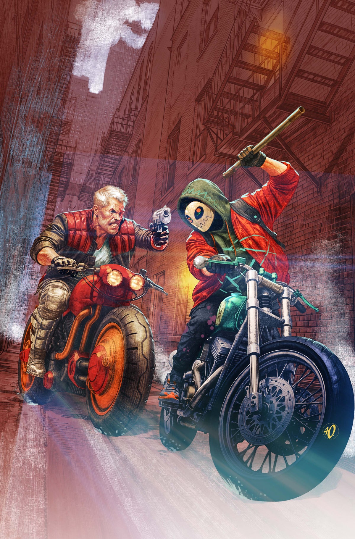 Gangs of Gotham #3 Cover A – Ariel Olivetti