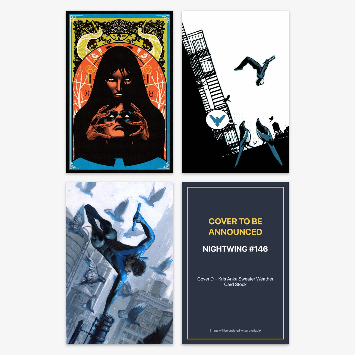 Nightwing #146 Bundle – Covers A–D