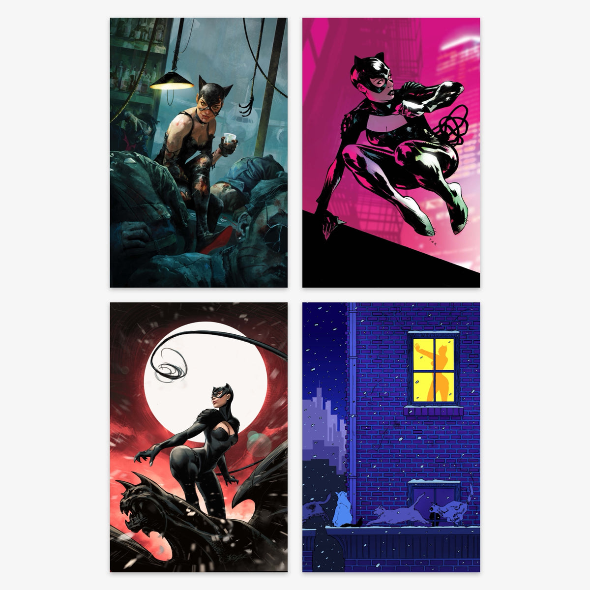 Catwoman #95 Bundle – Covers A–D