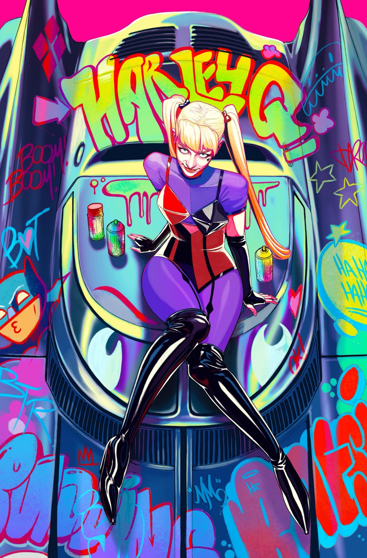 Harley Quinn #70 Cover D – Nimit Malavia Card Stock Variant