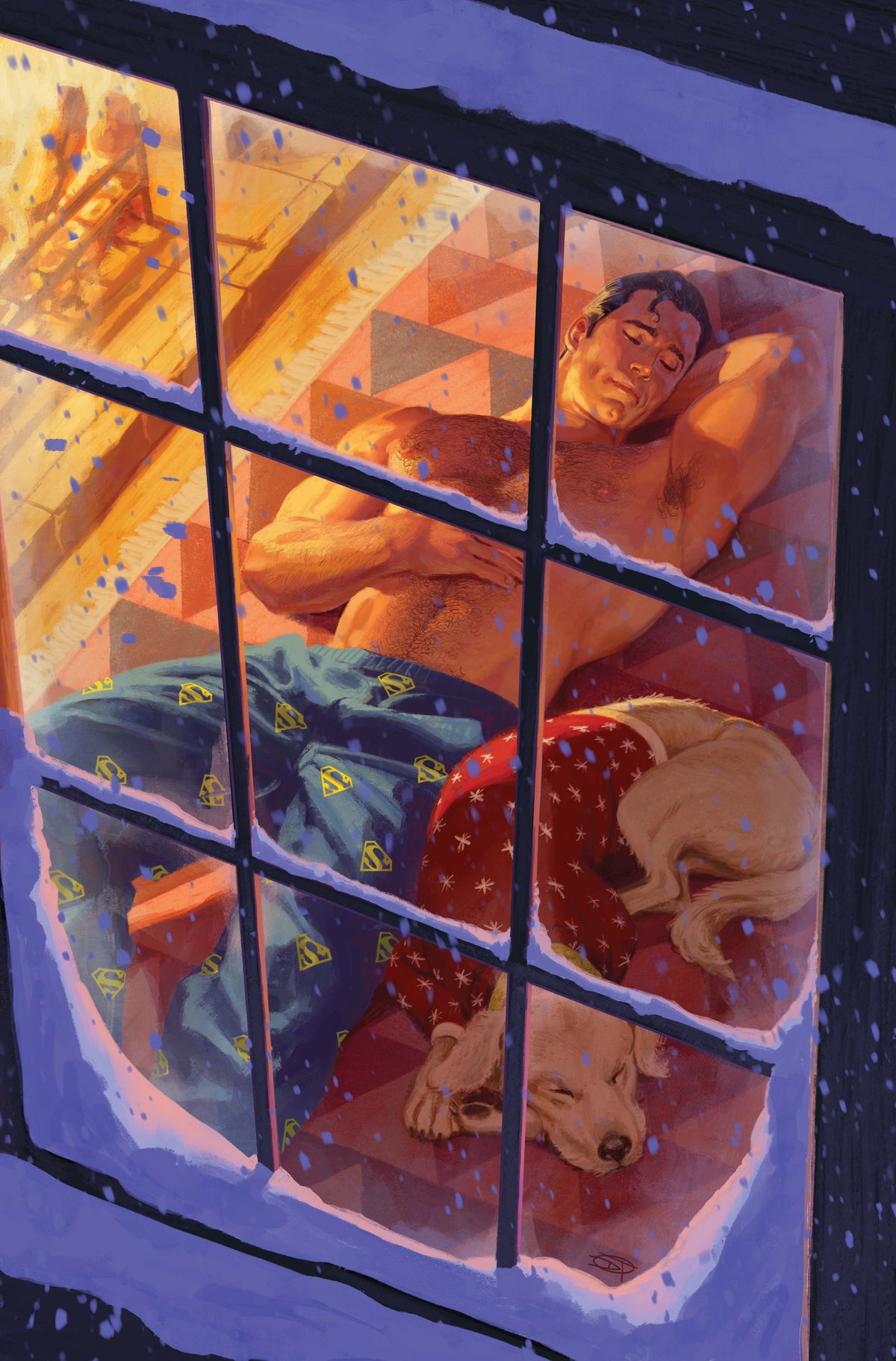 Superman #46 Cover F – David Talaski Sweater Weather Card Stock