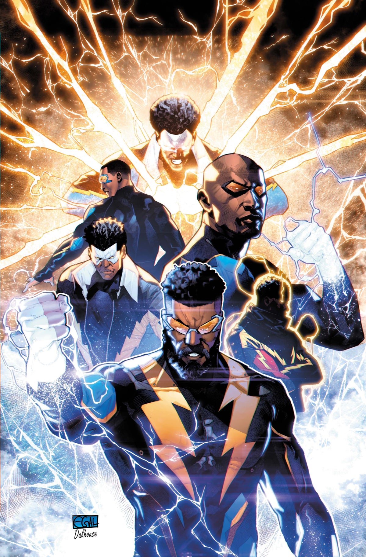 DC Power Black Lightning 50th Anniversary Special #1 (ONE SHOT) Cover A – Edwin Galmon