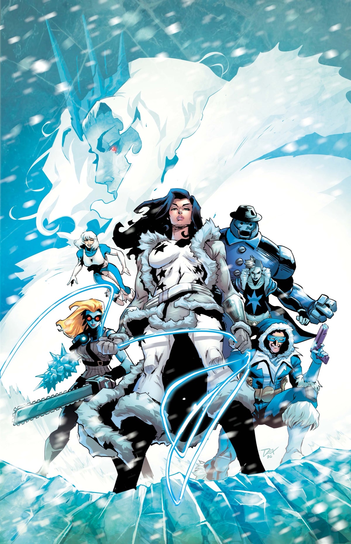 Justice League Arctic Attack Special #1 (ONE SHOT) Cover A – Dexter Soy