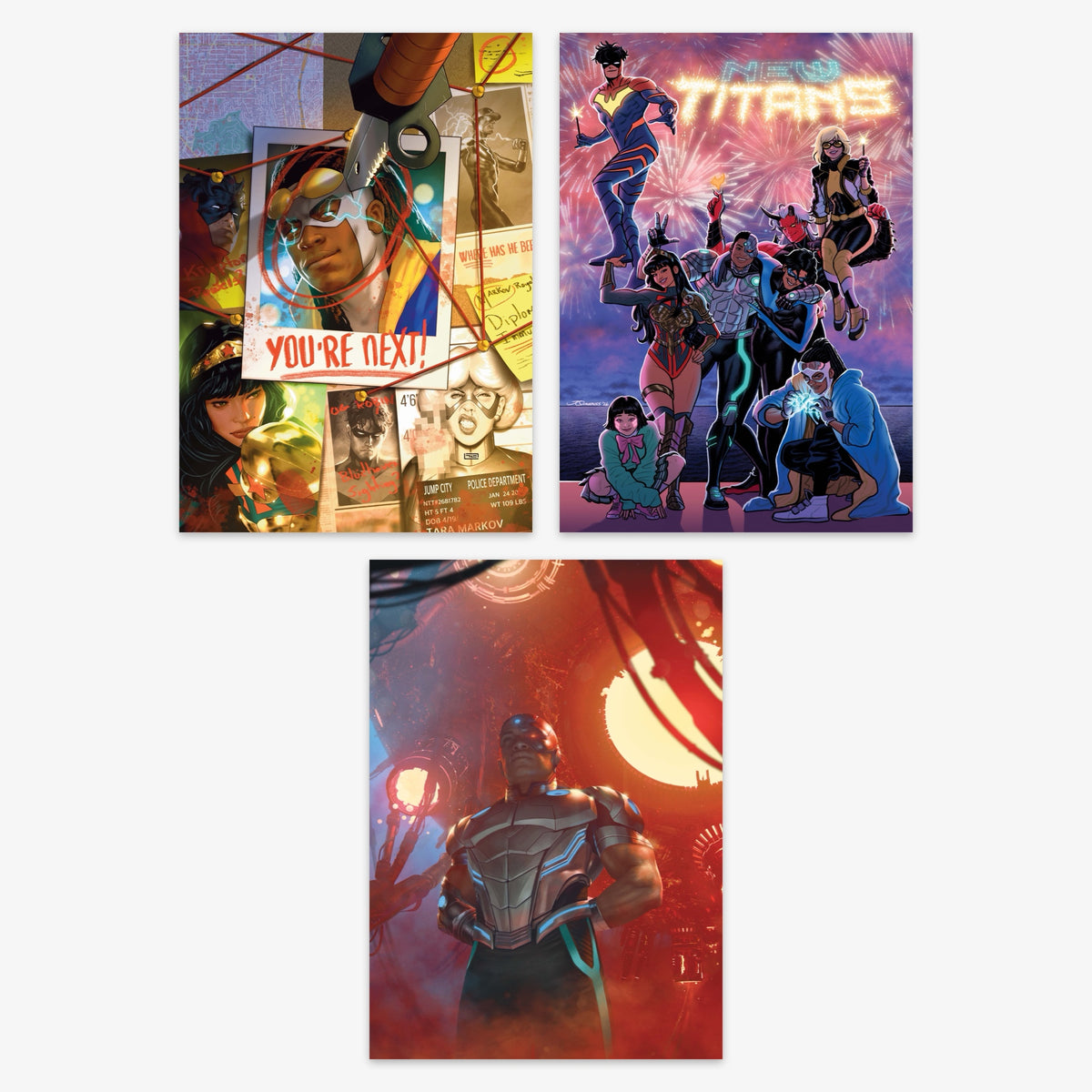 New Titans #43 Bundle – Covers A–C