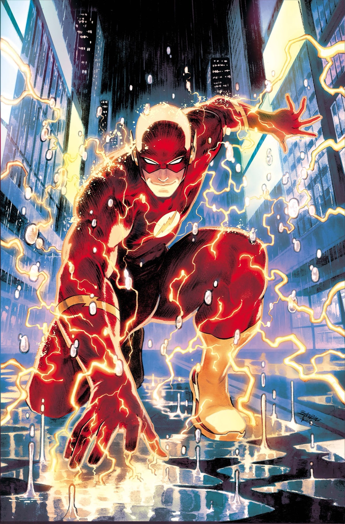 Flash #41 Cover C – Michele Bandini Card Stock Variant
