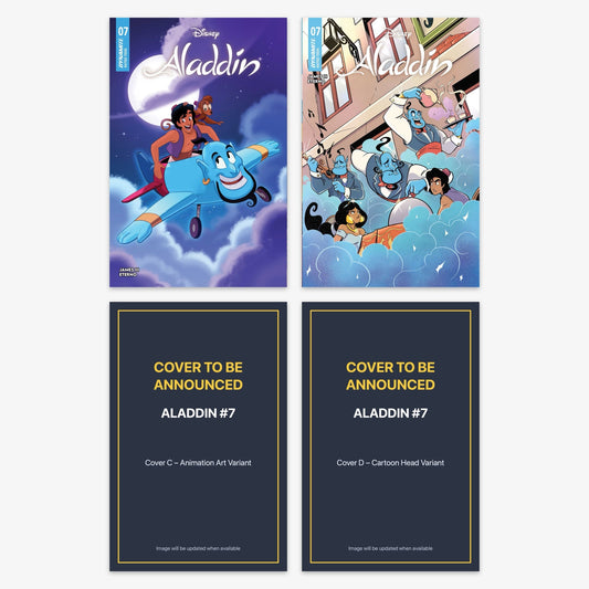 Aladdin #7 Bundle – Covers A–D (No Incentive)