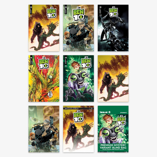 Ben 10 #8 Bundle – Covers A–I (No Incentive)