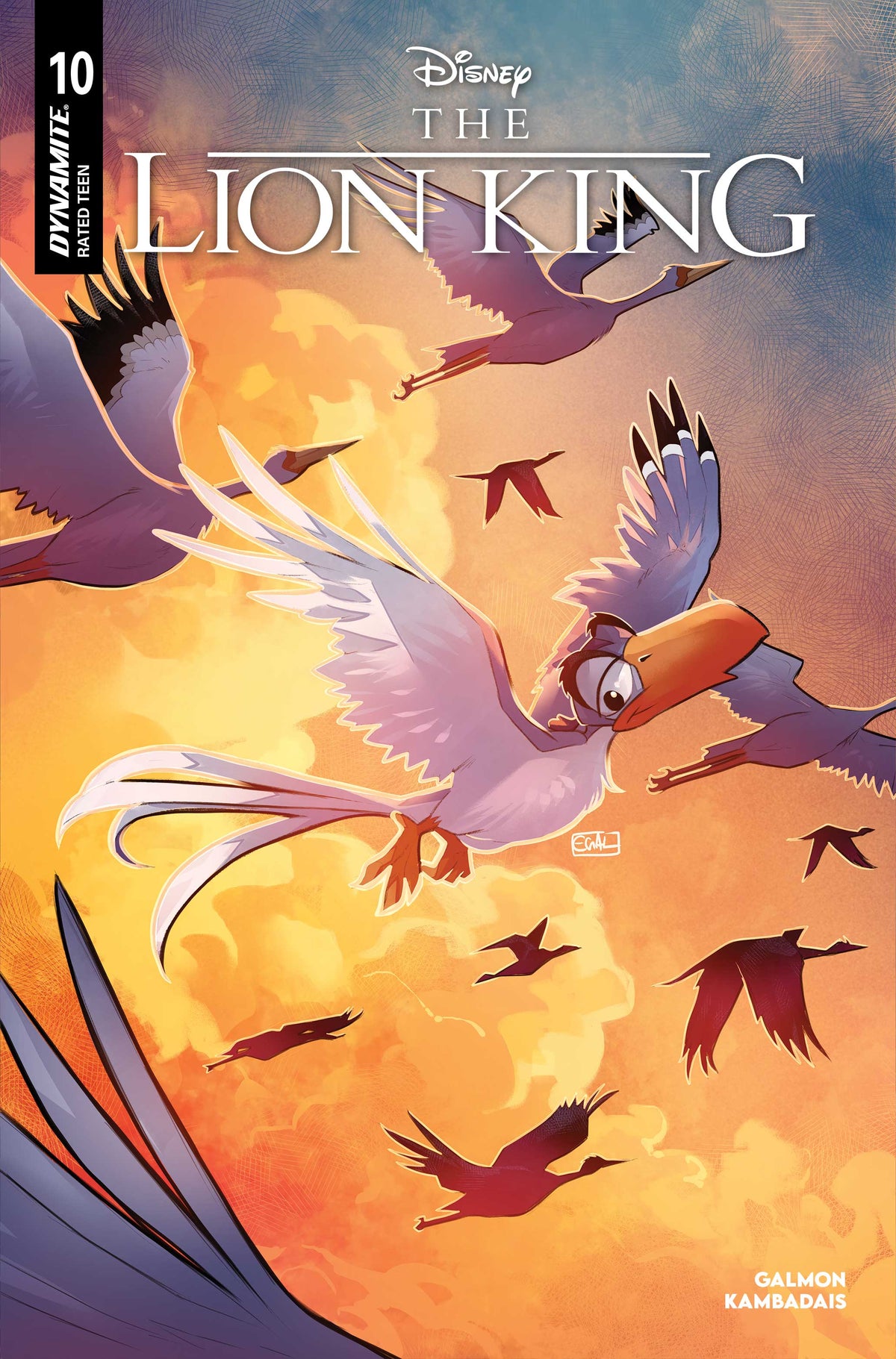 Lion King #10 Cover A – Edwin Galmon