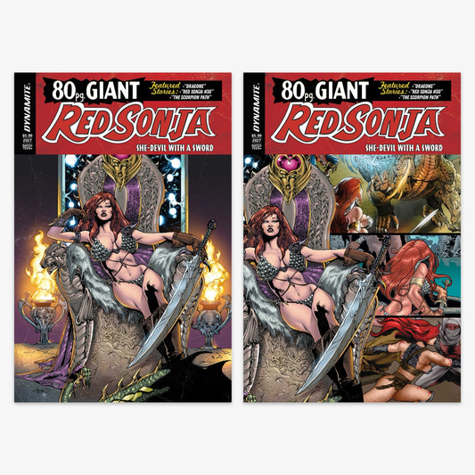 Red Sonja 80 Page Giant #1 (ONE SHOT) Bundle – Covers A & B