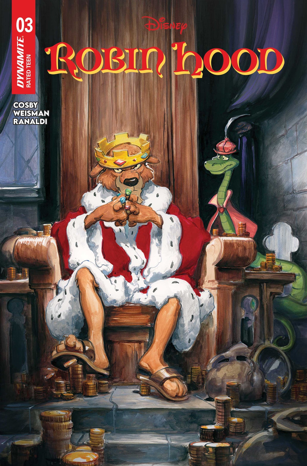 Robin Hood (2026) #3 Cover B – Clayton Crain Variant