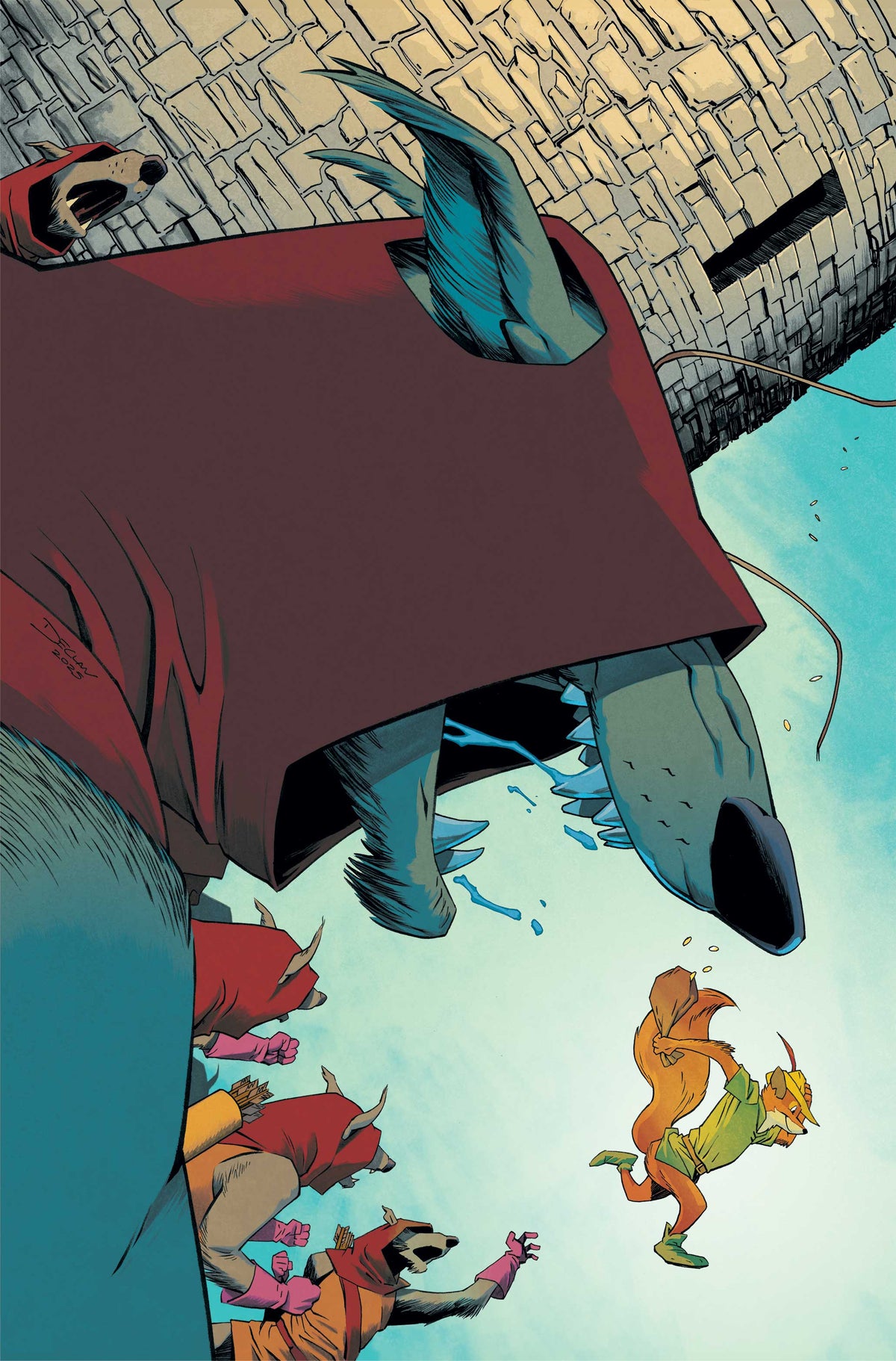 Robin Hood (2026) #3 Cover I – 1:15 Ratio Declan Shalvey Virgin Variant