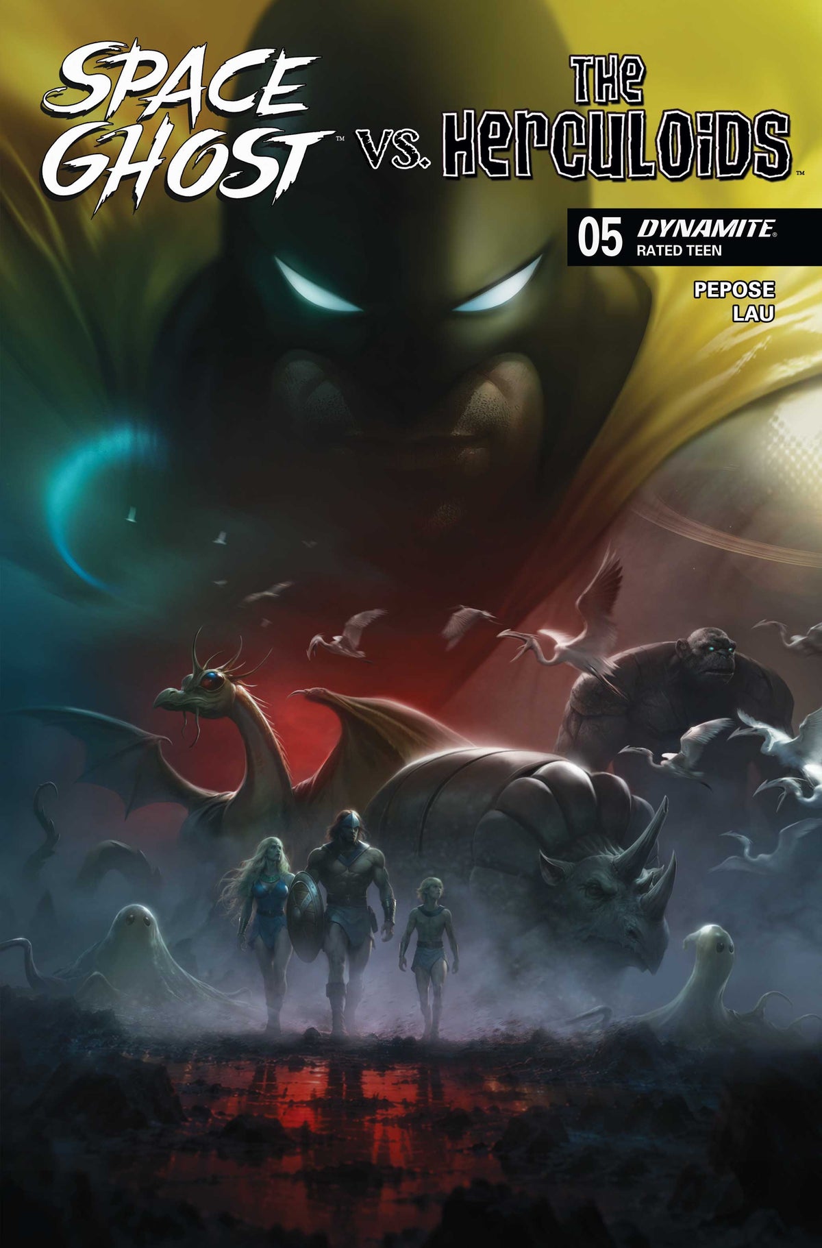 Space Ghost vs the Herculoids #5 Cover A – Francesco Mattina