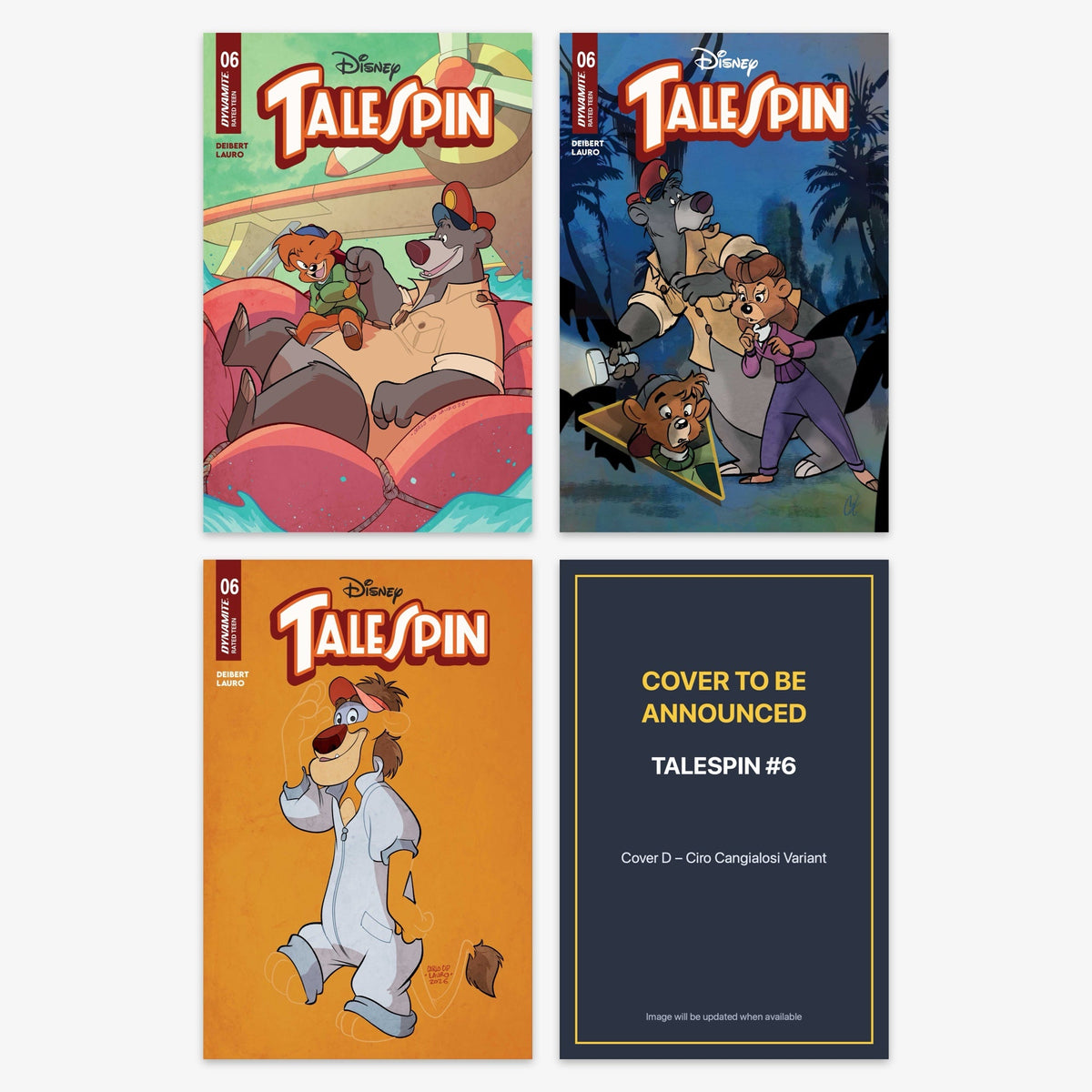 Talespin #6 Bundle – Covers A–D (No Incentive)