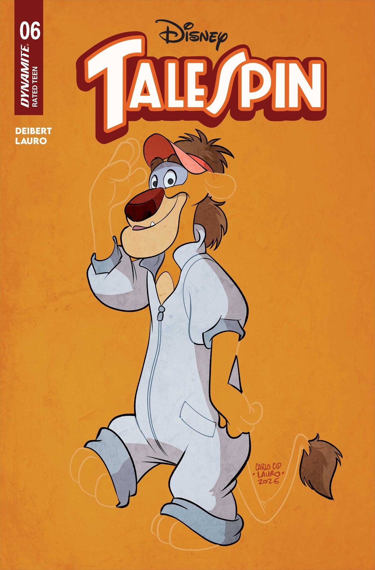 Talespin #6 Cover C – Carlo Lauro Color Bleed Variant