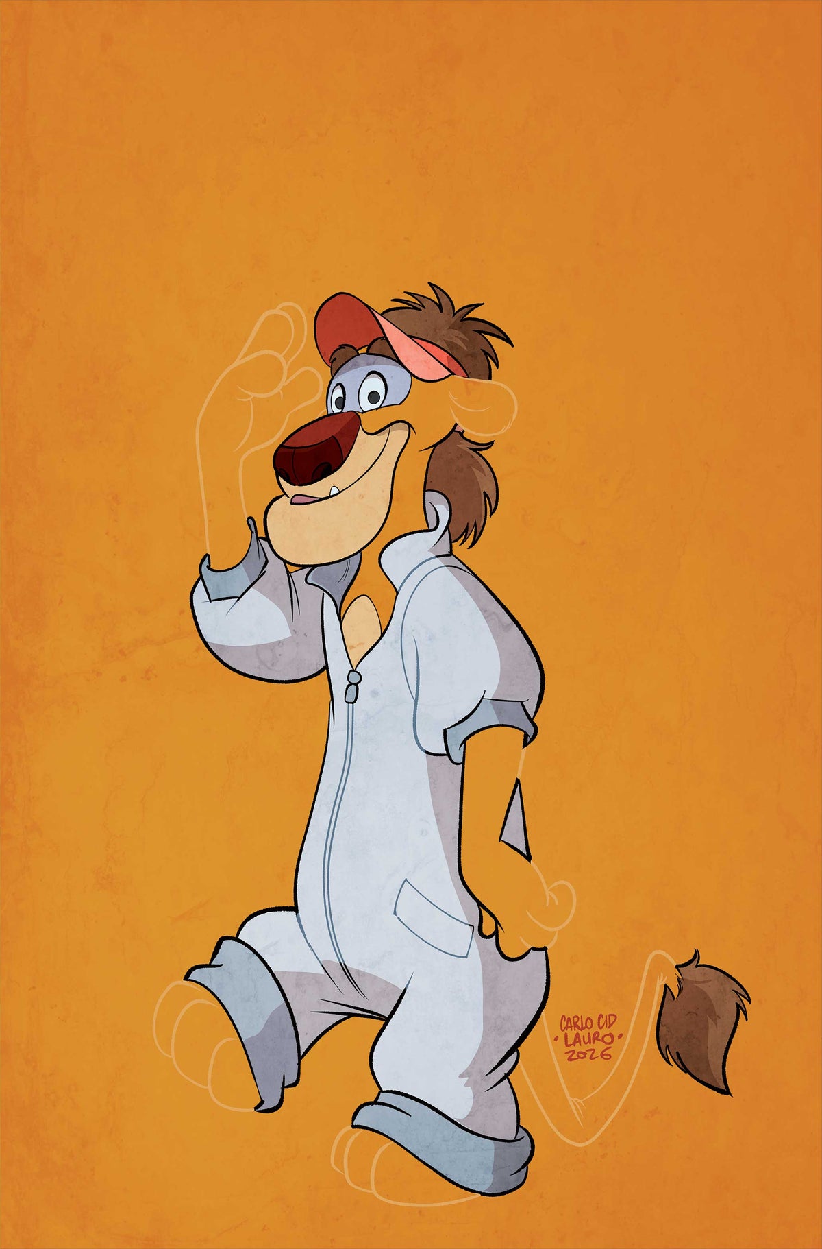 Talespin #6 Cover F – 1:5 Ratio Carlo Lauro Color Bleed Virgin