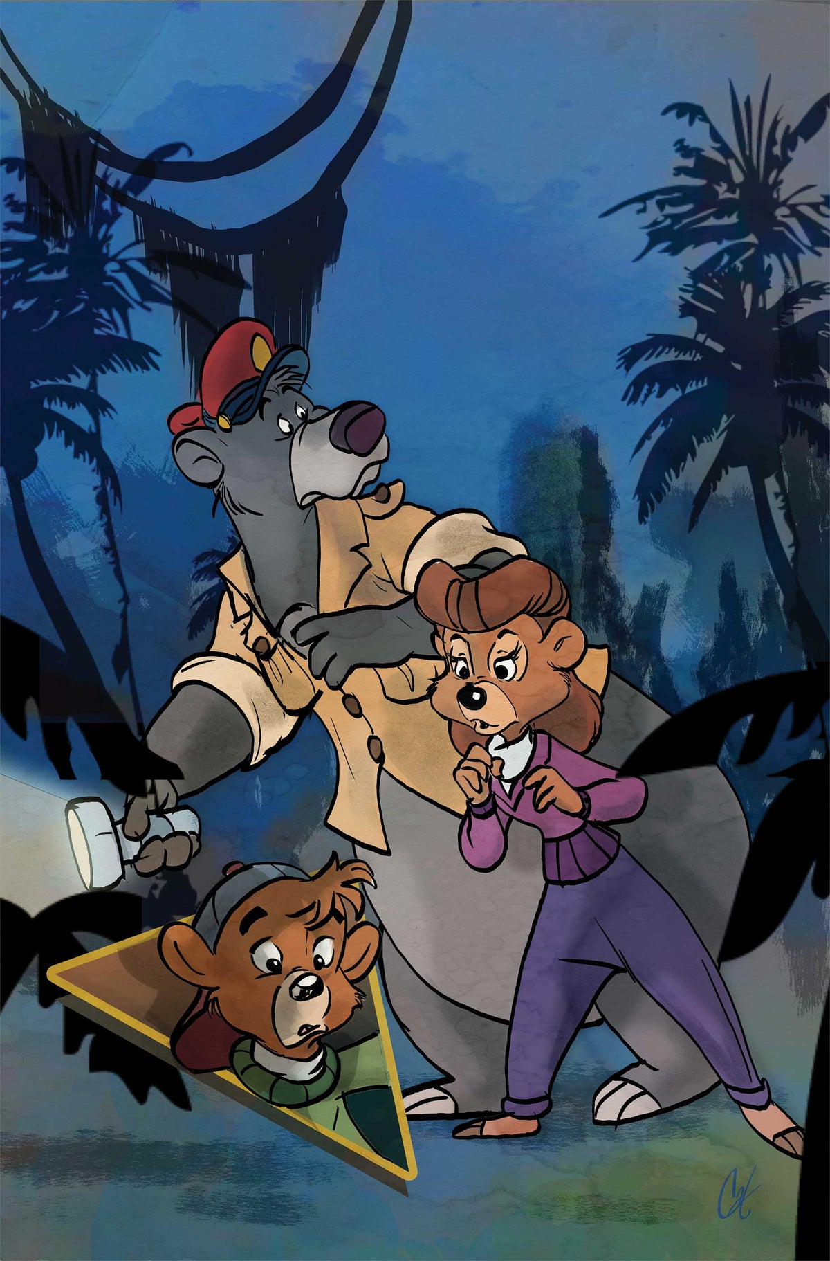 Talespin #6 Cover G – 1:7 Ratio Cat Staggs Virgin Variant
