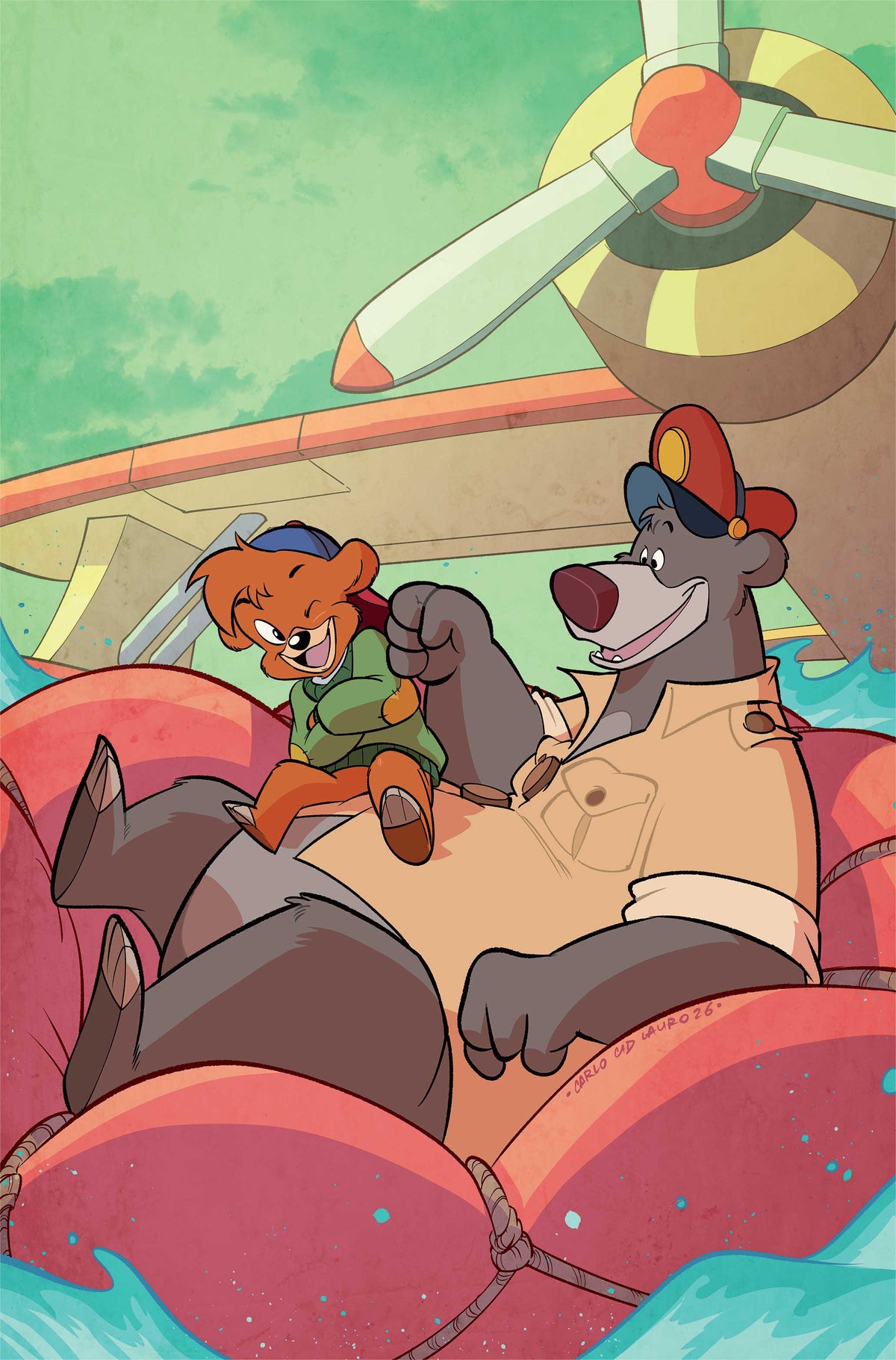 Talespin #6 Cover H – 1:10 Ratio Carlo Lauro Virgin Variant