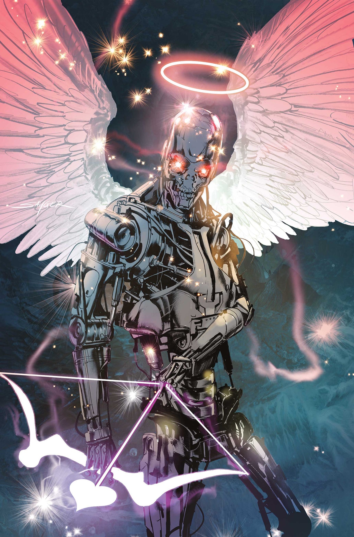 Terminator Valentines Day Special 2027 #1 (ONE SHOT) Cover F – Stuart Sayger Ltd Virgin Variant