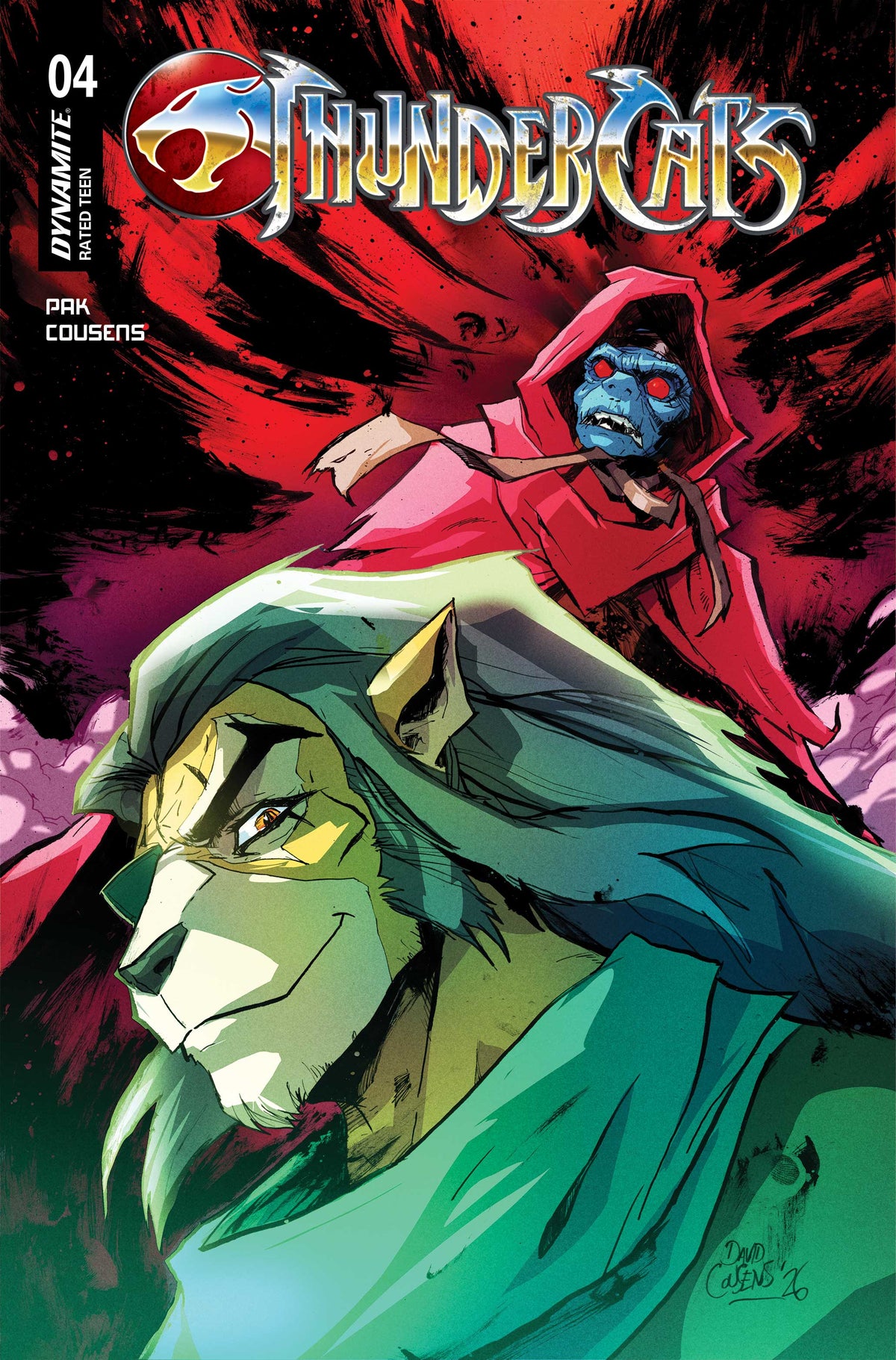 Thundercats (2026) #4 Cover B – David Cousens Variant
