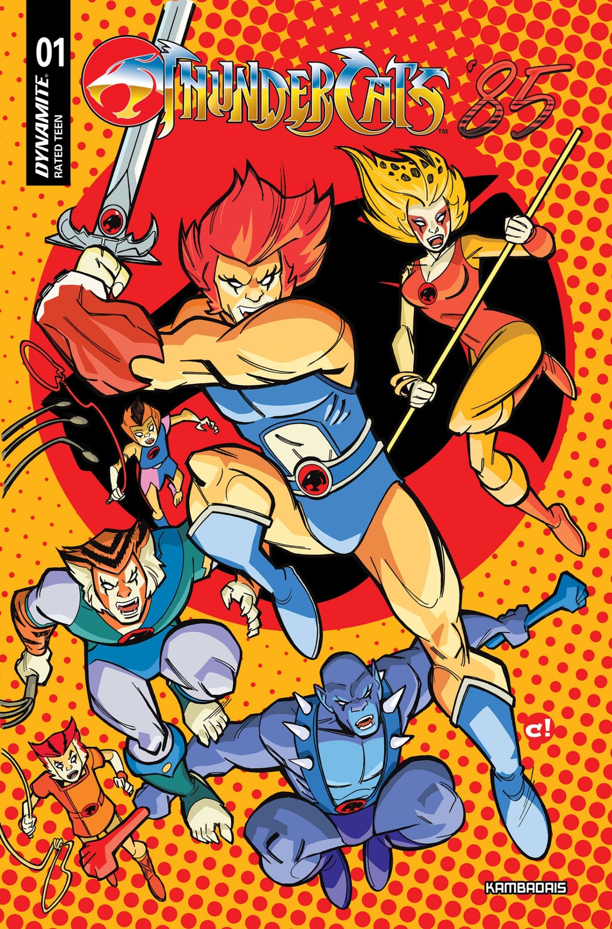 Thundercats 85 #1 Cover C – Craig Rousseau Variant