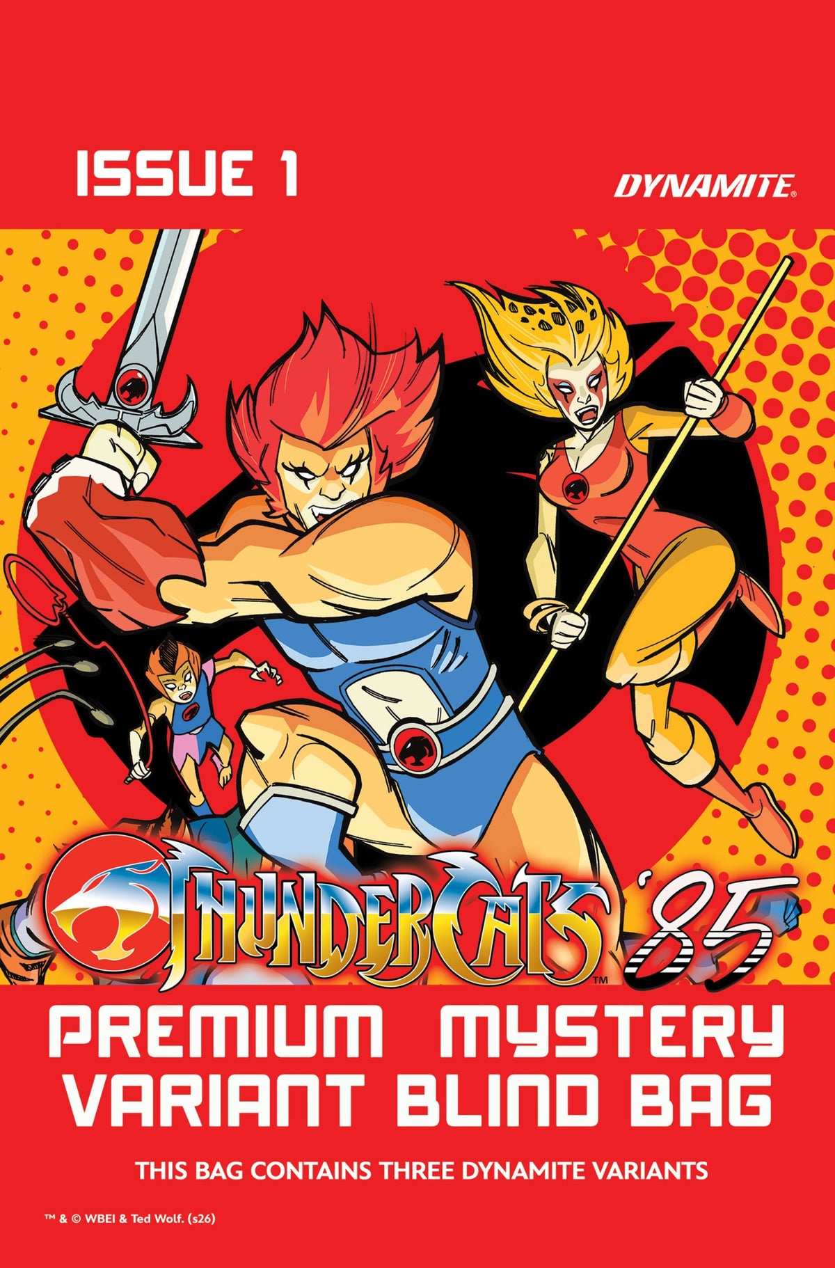 Thundercats 85 #1 Cover H – Premium Mystery Blind Bag Variant