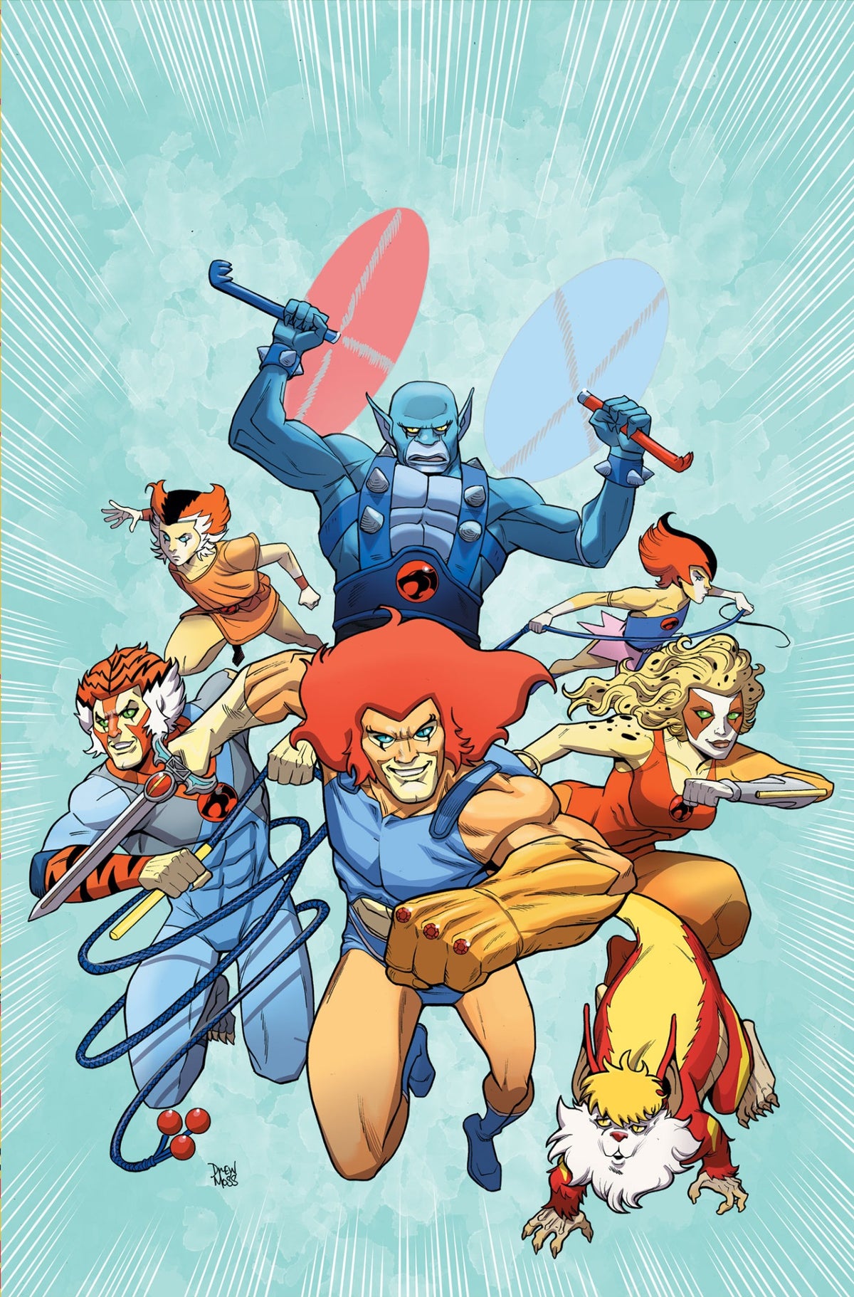 Thundercats 85 #1 Cover L – 1:15 Ratio Drew Moss Virgin Variant