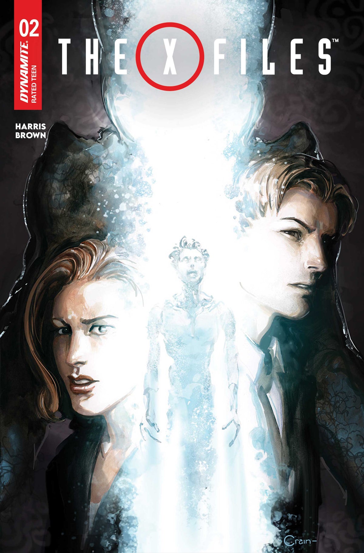 X Files (2026) #2 Cover N – 1:15 Ratio Clayton Crain Foil Variant