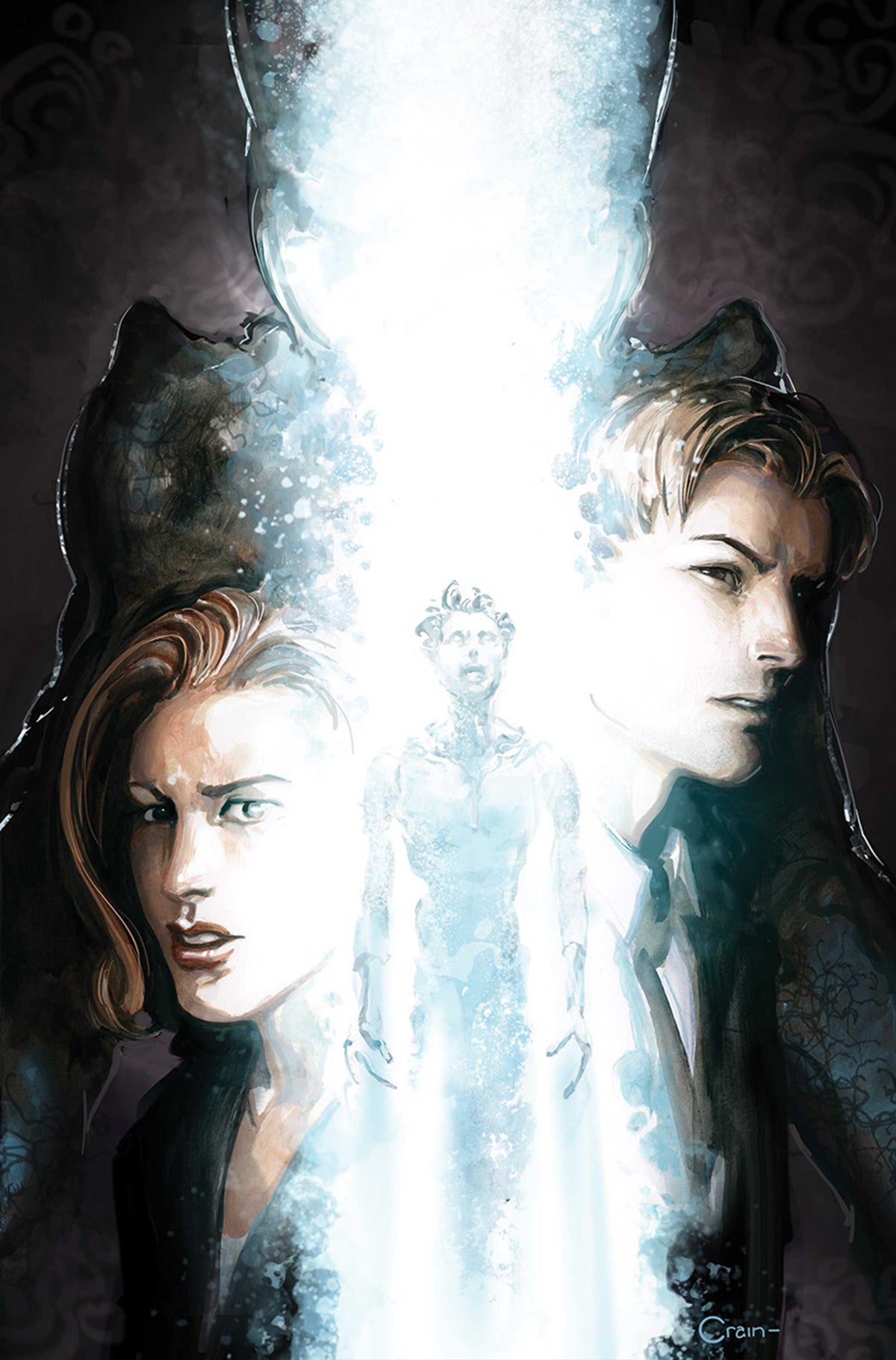 X Files (2026) #2 Cover Q – 1:30 Ratio Clayton Crain Foil Virgin