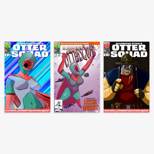 Otter Squad #7 Bundle – Covers A–C